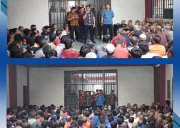 Lapas Kelas IIA Sibolga Sapa Warga Binaan, Bersama Jaga Keamanan dan Ketertiban