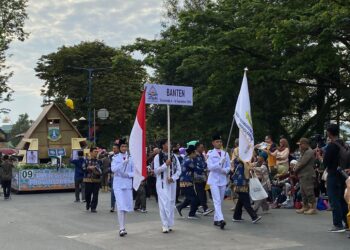 Semarak dari Sabang Sampai Merauke, Kaltim Meriah dengan Pawai Taaruf MTQ Nasional Ke-30