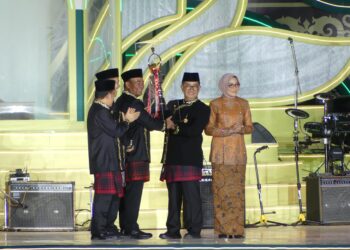Penutupan MTQN XXX , Kaltim Tampil Sebagai Juara Umum