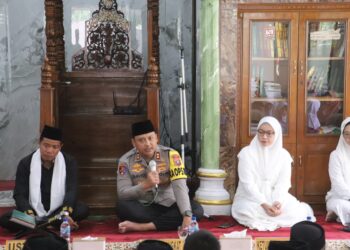 Polres Langkat Peringati Maulid Nabi Muhammad SAW.
