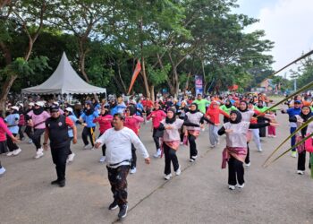 Serentak, Dispora Kukar Buka Lomba Oltrad dan Kejuaraan Tarkam di Halaman Parkir Jembatan Repo-Repo