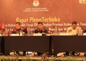 Rapat Pleno Terbuka Penetapan DPT untuk Pilkada Kaltim 2024, Ini Jumlahnya