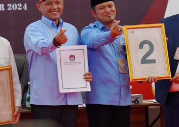 Dapat Nomor Urut Dua, Rudy-Seno : Langkah Awal Menuju Kemenangan di Pilgub Kaltim 2024
