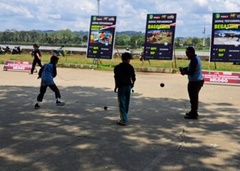 Diikuti Beberapa Kalangan, Lomba Begasing Dalam Meriahkan Erau 2024 Berjalan Sukses