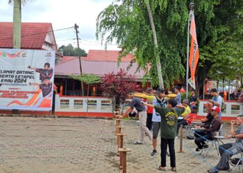 Datang Dari Kutai Timur, Saprudin Pertama Kali Ikut Dalam Lomba Ketapel Erau 2024