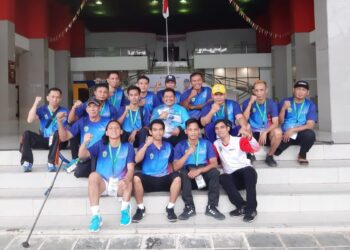 Kadispora Kukar Lepas Atlet dan Pelatih NPCI Ikuti PEPARNAS XVII di Solo