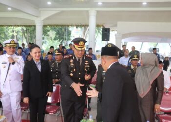 Hadiri Upacara Peringatan Hari Kesaktian Pancasila Tahun 2024, Polres Langkat Siap, Patuh dan Setia Terhadap Nilai Luhur Pancasila