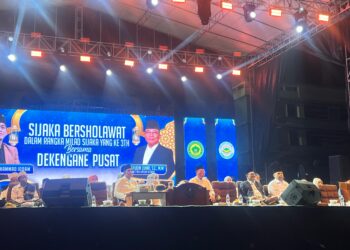 Ribuan Masyarakat Hadiri Sholawat di Milad ke -3 SI Jaka 