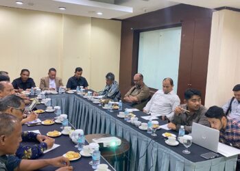 Pj Walikota Andri Nourman AP MSi Pimpin Rakor Universal Coverage Jamsostek Kota Sabang