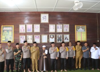 Kapolres Langkat Dampingi Kapolda kunjungi perkampungan religius Babussalam