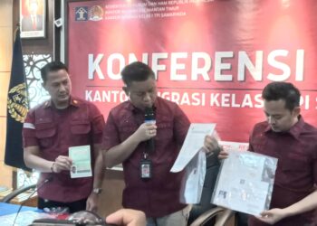Kantor Imigrasi Samarinda Amankan WNI Diduga Langgar Aturan Keimigrasian