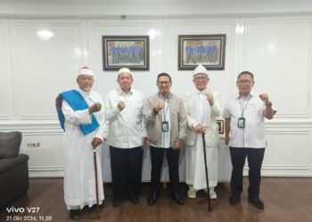 Ulama Besar Sumut Sambangi Kanwil BP Jamsostek Beri Dukungan Terhadap Perlindungan Jaminan Sosial Ketenagakerjaan