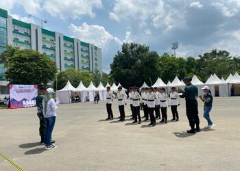 Menyemarakkan Hari Sumpah Pemuda ke-96, Dispora Kaltim Gelar Lomba Baris Berbaris Piala Gubernur 2024