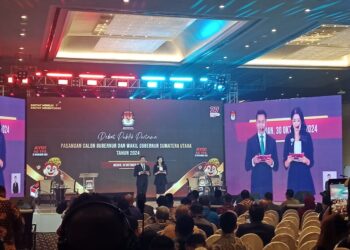 Debat Calon Gubernur dan Wakil Gubernur Sumut 2024: Ketua KPU Ajak Maksimalkan Ide dan Gagasan dengan Tenang