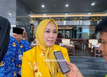 Sekwan DPRD Kaltim, Norhayati Usman, Sebut Fashion Show HUT KORPRI Tingkatkan Solidaritas Pegawai