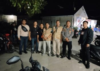 Pengamanan Kampanye Tatap Muka Paslon Walikota di Bontang Baru berjalan kondusif