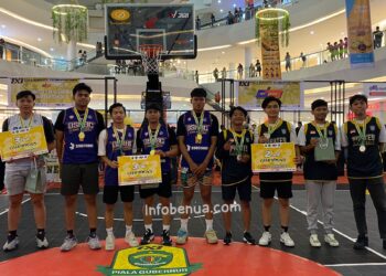 Kejuaraan Bola Basket 3×3 Kaltim Berakhir, Osnbc Kalahkan Rival untuk Meraih Juara U-23 Putra