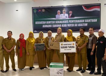 Karang Taruna Samarinda Terima Dukungan Peralatan dari Dispora Kaltim untuk Pemberdayaan Pemuda