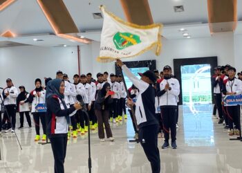 Perwakilan Kabupaten Bone Tunjukkan Minat Tinggi Terhadap Pickleball di Kaltim Open Tournament 2024