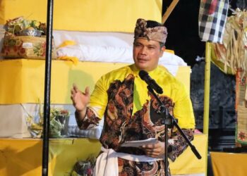 Pjs Bupati Kukar Hadiri Upacara Keagamaan di Pura Payogan Agung Kutai, Wujud Komitmen Dukung Kerukunan