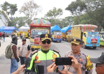 Polisi Kawal Ketat Logistik Pilkada ke 20 Kecamatan, Ini Pesan Kapolres langkat