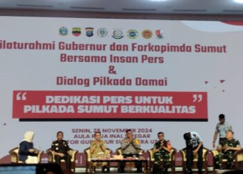Peran Media dalam Sukseskan Pilkada Damai di Sumut, Pj Gubernur Agus Fatoni: Media Sebagai Penjaga Marwah Sumut