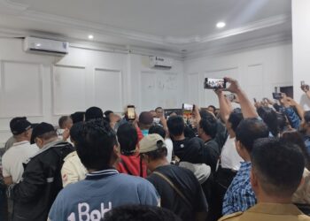 Konferensi Pers KPU Sumut Terkait Hari Terkahir Pemungutan Suara Di Sumatera Utara