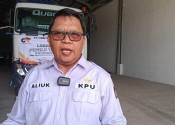 Proses percetakan Surat Suara KPU Kaltim Telah Usai diCetak Sementara Dalam Pengiriman