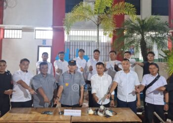 Wujudkan Zero Halinar, Kepala Lapas Narkotika Langkat Pimpin Razia Kamar Hunian