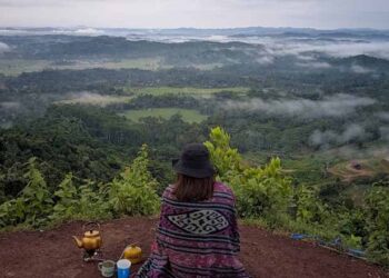 Wisata Bukit Biru, Menikmati Keindahan Alam dari Ketinggian