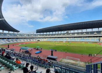 Renovasi Stadion Utama Palaran Hampir Rampung, Pemasangan Papan Skor Modern Jadi Langkah Terakhir