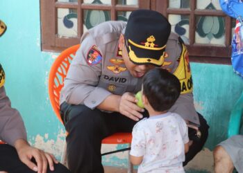 Kapolres Langkat, Sosok Pemimpin yang Dekat dan Penuh Cinta pada Anak-Anak
