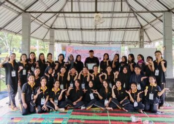 Satbrimob Polda Sumut Brigadir Ricky A Sihotang Jadi Narasumber Di Program Studi Fakultas Pendidikan Anak Usia Dini (PAUD) Universitas Sari Mutiara Medan