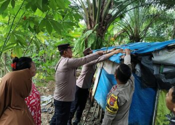 Gerebek Sarang Narkoba, Polsek Secanggang Sita Beberapa Barang Bukti Di Dusun VII hilir desa Secanggang