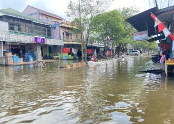 Banjir Meluas di Bengkuring Samarinda, 22 RT Terendam Hingga Sepaha Dewasa