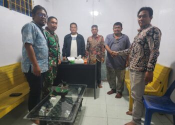Sat Pol Airud Res Langkat respon cepat Memediasi Penabrakan jaring bawal di Pangkalan Susu