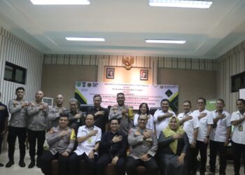 Polres Langkat jalin Kerjasama dengan Pengadilan Agama Stabat terkait Pemenuhan Hak-Hak Perempuan dan anak Pasca Perceraian dan Pengamanan persidangan