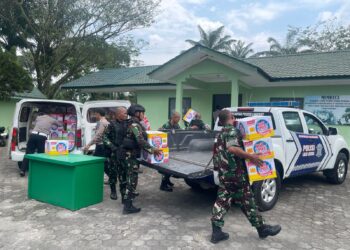 Kapolres Langkat Kirim Bantuan Logistik untuk Satgas Pamtas RI-PNG 2025!