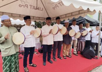 Sambut Ramadhan, Bupati Kukar Buka Sentra Kuliner di Kawasan Masjid Agung