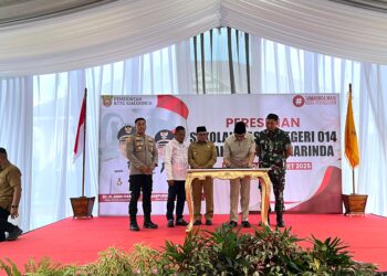 Wali Kota Samarinda Resmikan SDN 14 Tanah Merah yang Dibangun Melalui Kerja Sama dengan Swasta