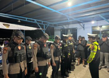 Polresta Samarinda Gelar Patroli Rutin, Sasar Balap Liar dan Gangguan Kamtibmas