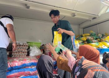 Pasar Murah Disperindag Kukar Diserbu Warga, Harga di Bawah Pasar