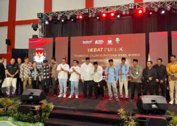 Sekda Kukar Apresiasi Debat Publik Calon Bupati dan Wakil Bupati