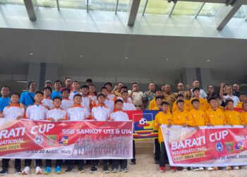 Tim SSB Samkot Bertolak ke Surabaya, Bawa Misi Harumkan Kota Samarinda di Barati Cup U-13 dan U-14