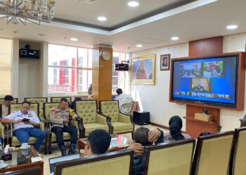 Pasca PSU, Pemkab Kukar Gelar Monitoring 20 Kecamatan Secara Daring