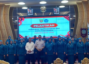 Pelantikan Pengurus TP PKK dan Bunda PAUD Samarinda Jadi Momen Spesial di Hari Kartini