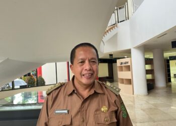 Pembangunan Kantor Camat Samboja Barat Hampir Rampung