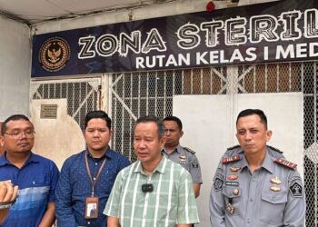 Rutan I Medan Terima Kunjungan Ombudsman RI Perwakilan Prov. Sumut