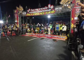 Dispora Apresiasi Pushbike Championship di Halaman Kedaton Kukar
