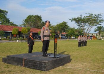 Satbrimob Polda Kaltim Gelar Apel Kesiapsiagaan, Dansat Brimob Tekankan Kontribusi dan Pelayanan Prima